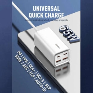 LDNIO 65W Multi-ports Desktop Charging Station A4610A