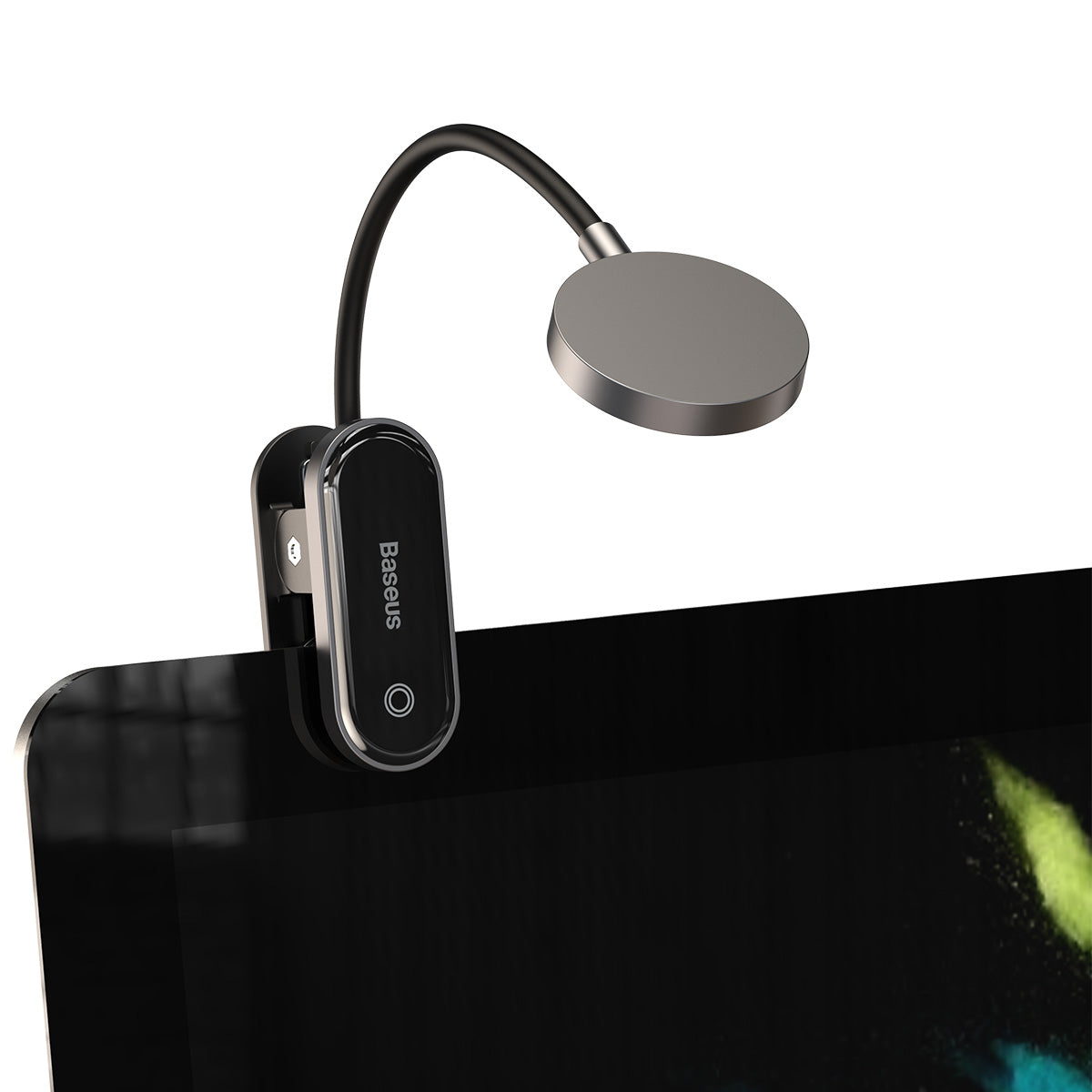 BASEUS Comfort Reading Mini Clip Lamp Eye Protection Light – Dark Grey