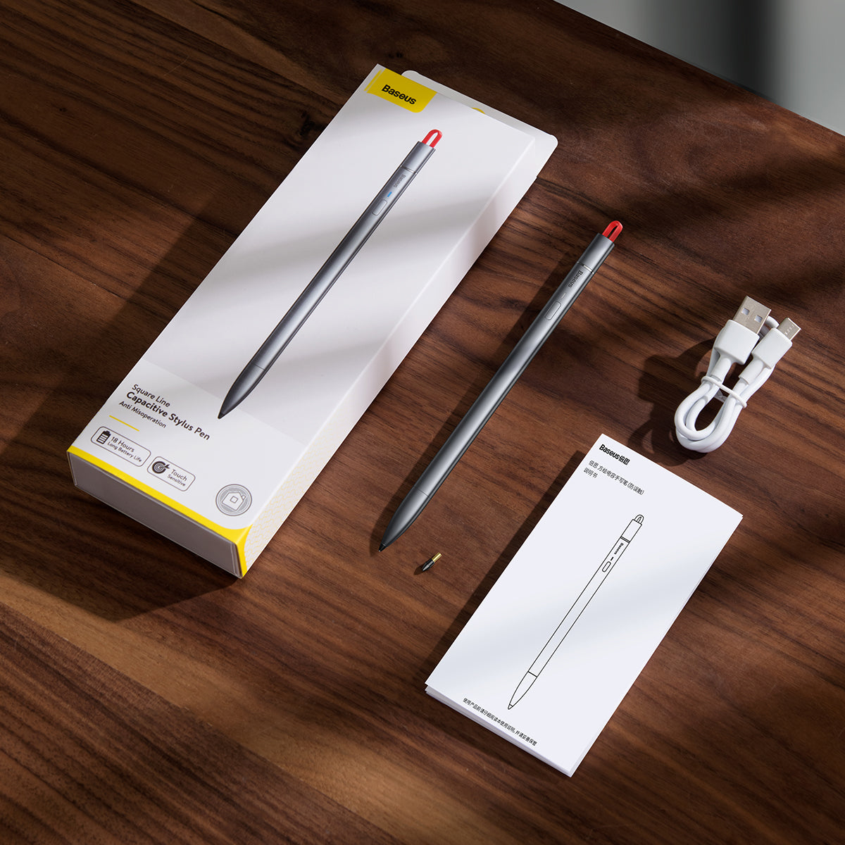 Baseus Square Line Capacitive Stylus pen(Anti misoperation)