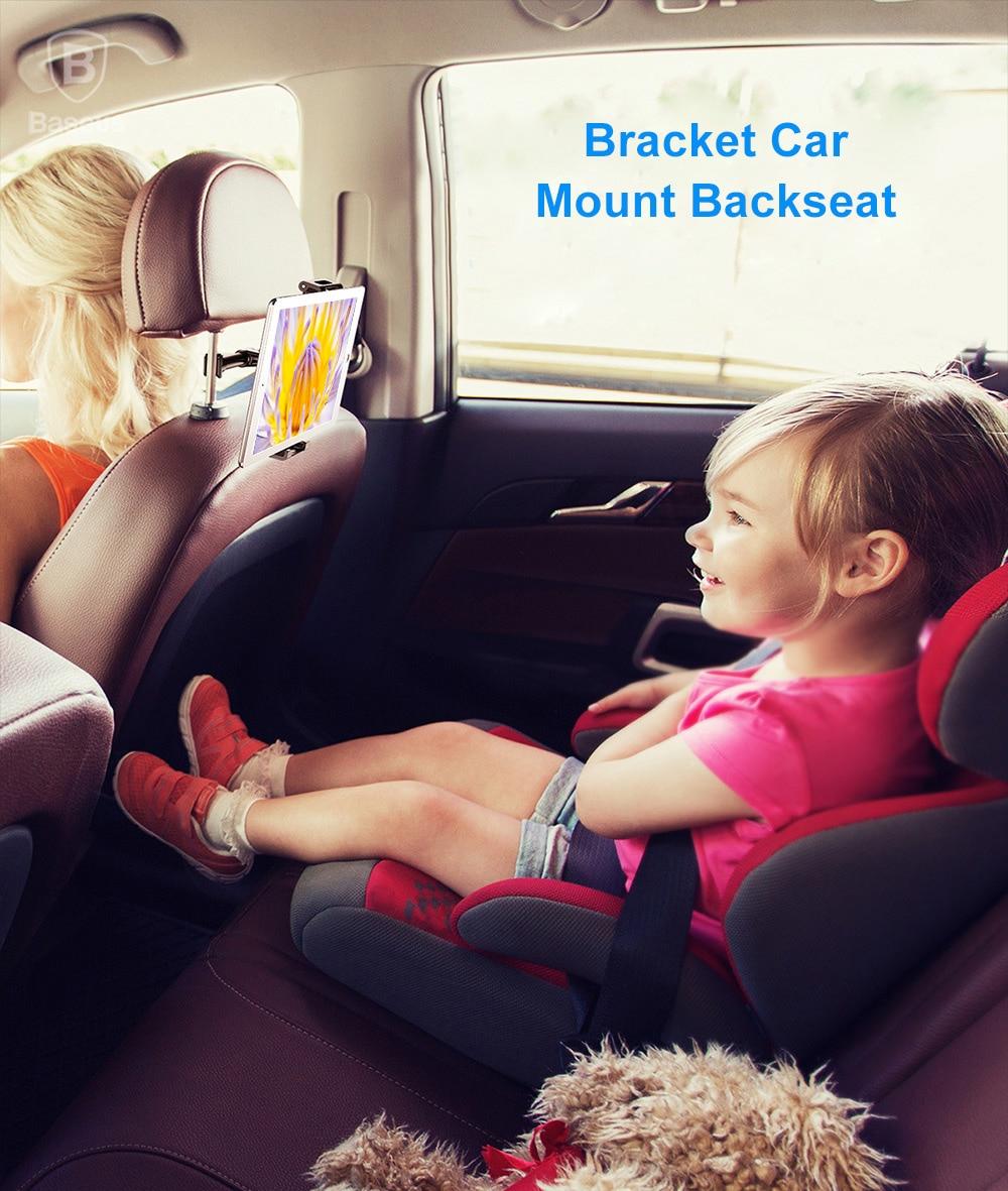 Baseus Back seat Car Phone Holder for 4.7-12.9 inch iPad Mobile Phone