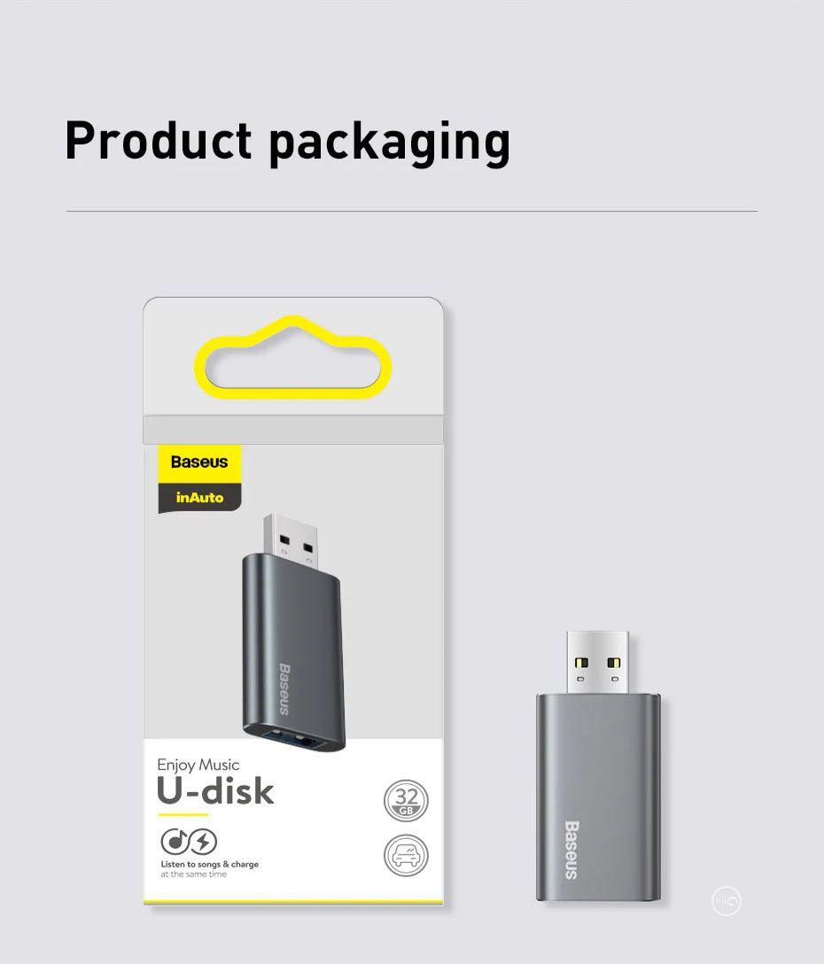 Baseus Enjoy music u-disk Gunmetal