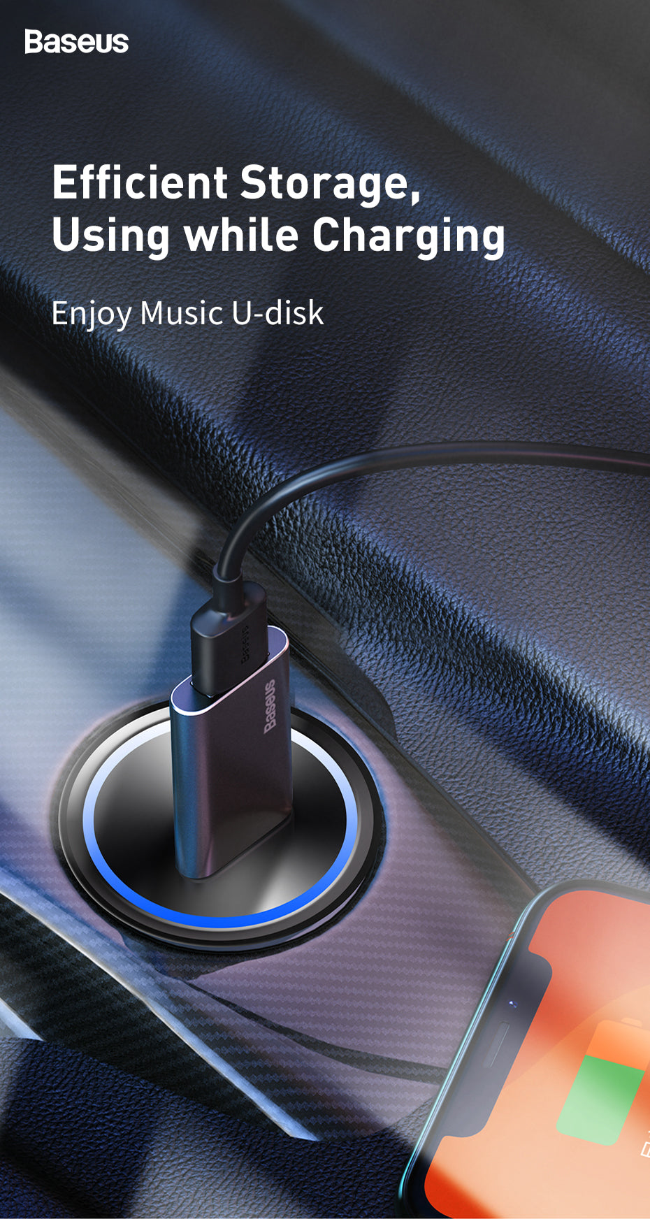 Baseus Enjoy music u-disk Gunmetal