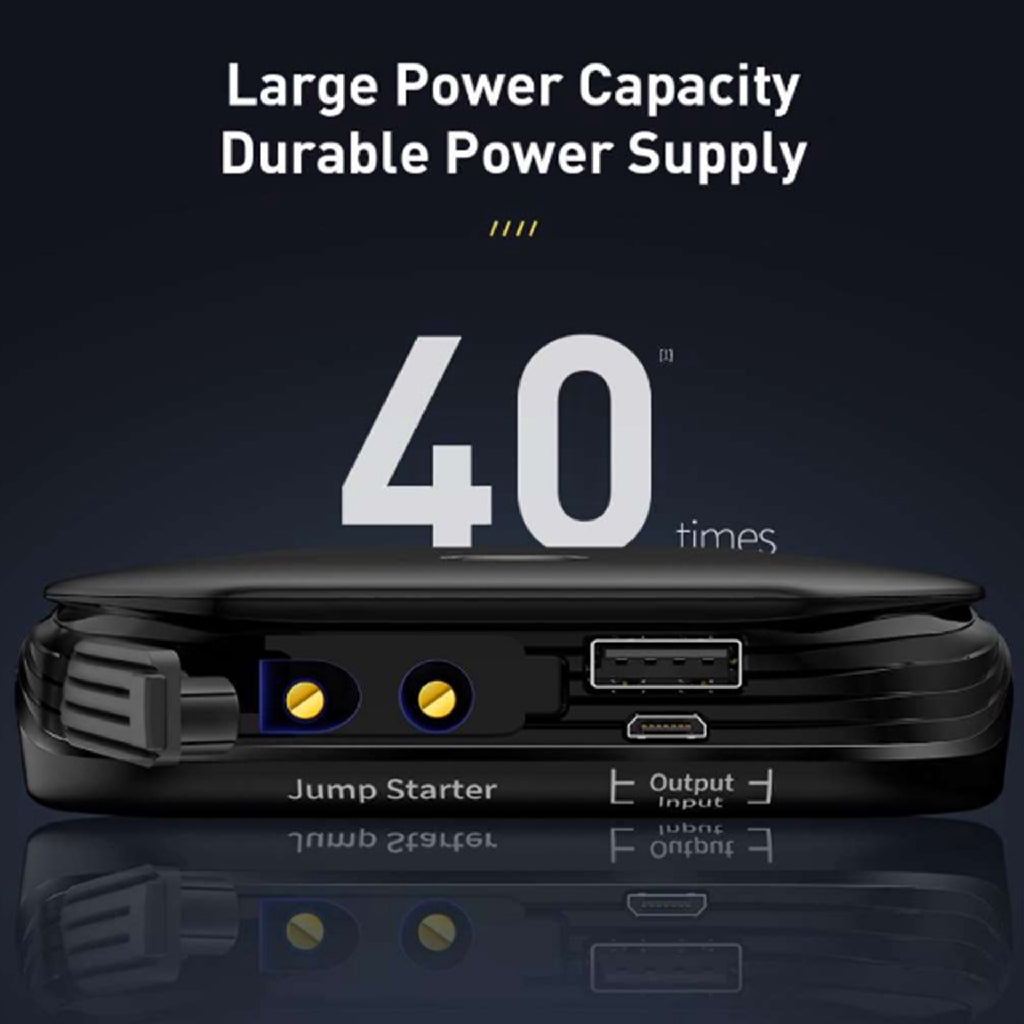 Baseus Super Energy Car Jump Starter(8000mAh,5V/2.4A)Black