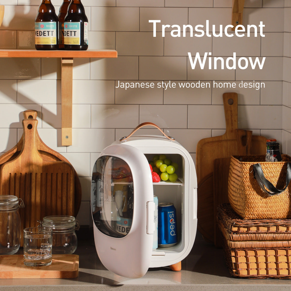 Baseus Zero Space Refrigerator (8L Winter heat preservation and Cooling in Summer)220V CN Plug