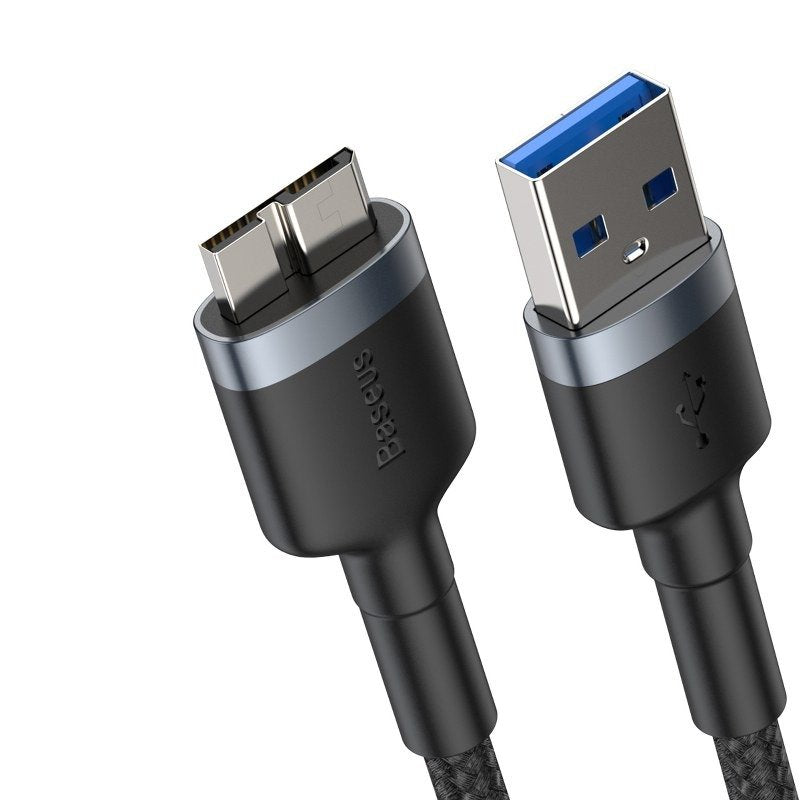Baseus cafule Cable USB3.0 Male TO Micro-B 2A 1m Dark gray