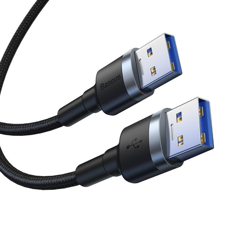 Baseus cafule Cable USB3.0 Male TO USB3.0 Male 2A 1m Dark gray