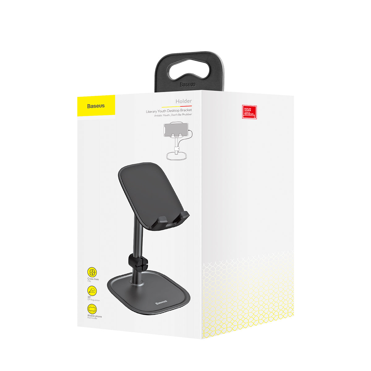 Baseus literary youth desktop bracket Black
