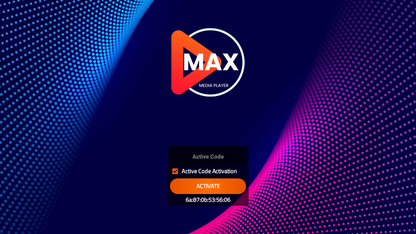 MAX 4K TV Code
