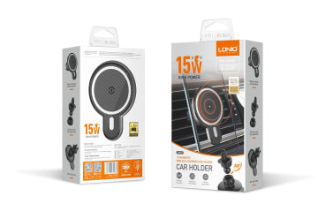 LDNIO MA20 15W Strong Magnetic Wireless Car Charger