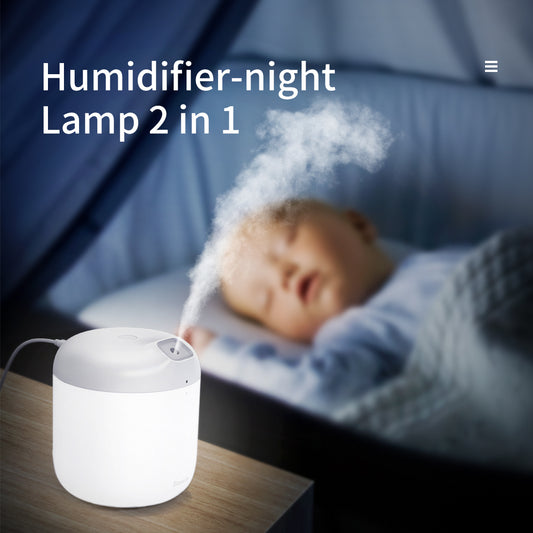 Baseus Elephant 2in1 Humidifier Air Purifier + LED lamp white
