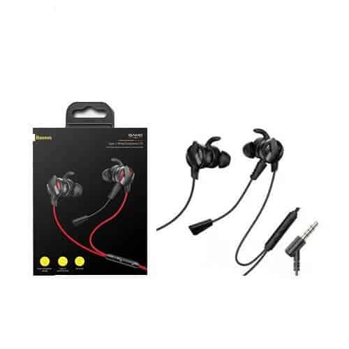BASEUS GAMO H15 3.5mm Wired Gaming Headset with Dual Microphone Black