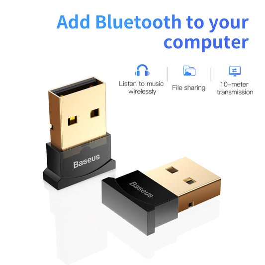 Baseus Bluetooth Adaptors For Computers Black