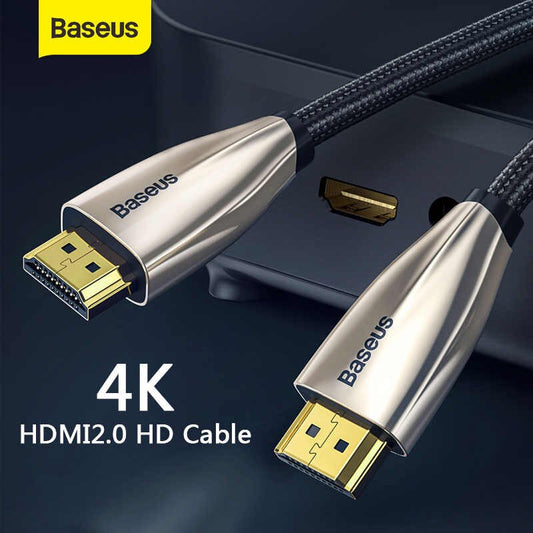 Baseus Horizontal 4K HDMI Male To Male Adapter 2.0 Cable