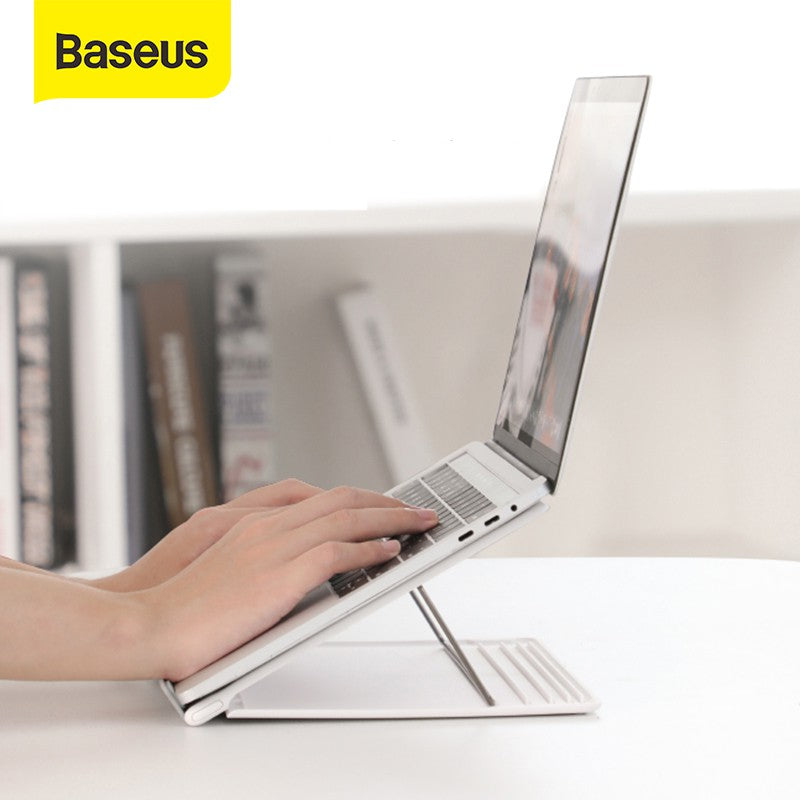 Baseus Let''s go Mesh Portable Laptop Stand White&gray – Keypoint ...