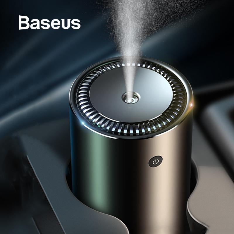 Baseus CRJSQ01 300ml Alloy Air Humidifier Aroma Essential Oil Diffuser for Home Office Car