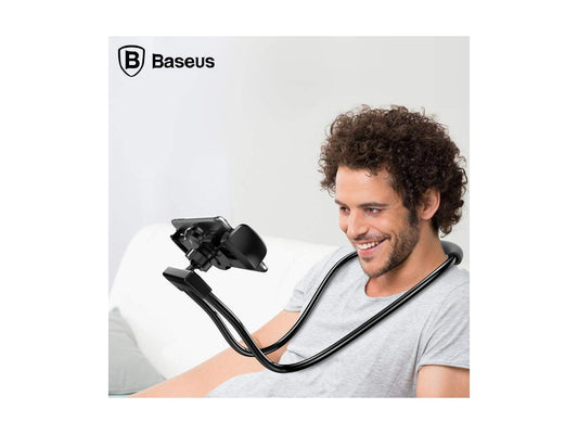 Baseus New Neck-Mounted Lazy Bracket Black
