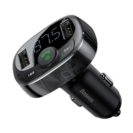 Baseus T typed S-09A wireless MP3 car charger（Standard edition）Black